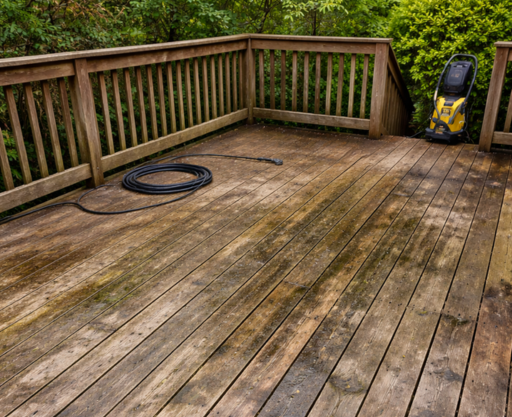 deck washing in Greenville sc